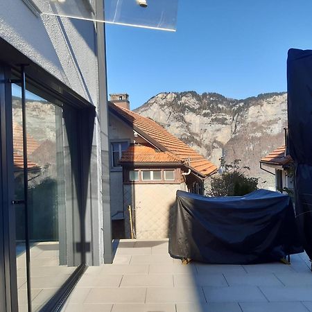 Apartment Panorama Am Walensee In Neubau-Villa Obstalden Extérieur photo