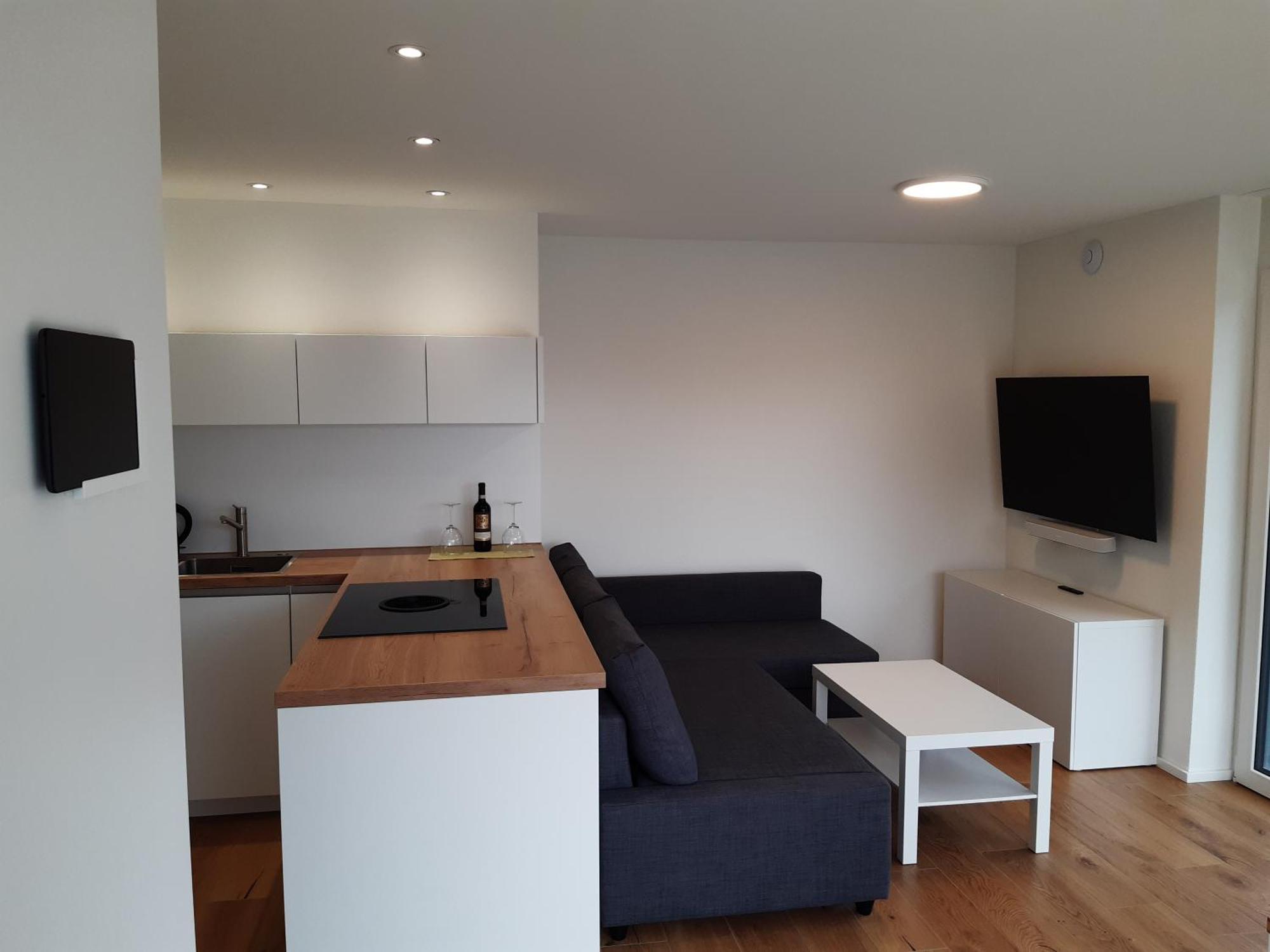 Apartment Panorama Am Walensee In Neubau-Villa Obstalden Extérieur photo