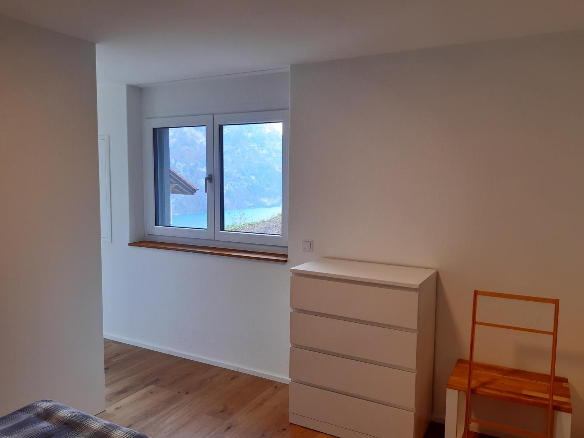 Apartment Panorama Am Walensee In Neubau-Villa Obstalden Extérieur photo